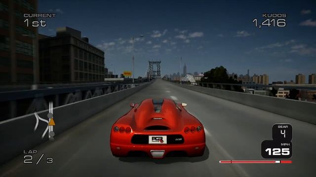 Project Gotham Racing 3 (PGR3): Custom Route 12 race (Gameplay) during daytime смотреть онлайн