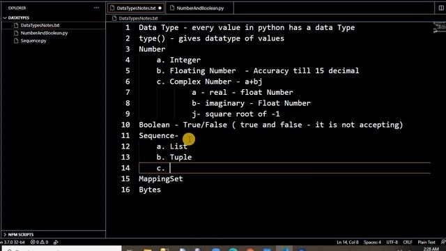 Learning Python Primitive Data Types in easy way || Numeric || Sequence || List || Tuple смотреть онлайн