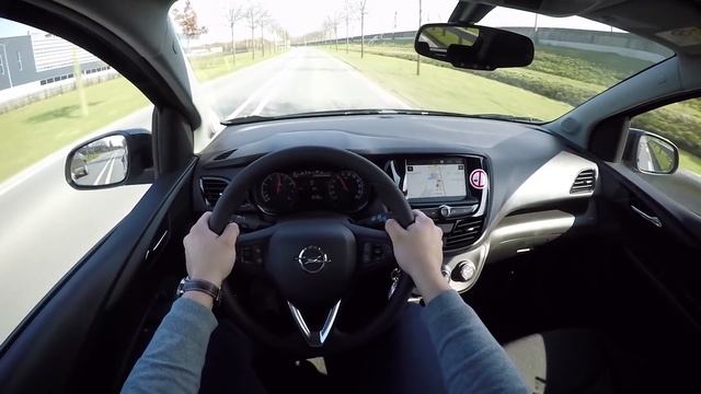 2018 Opel Karl Rocks 1.0 - POV Test Drive (no Talking, Pure Driving)