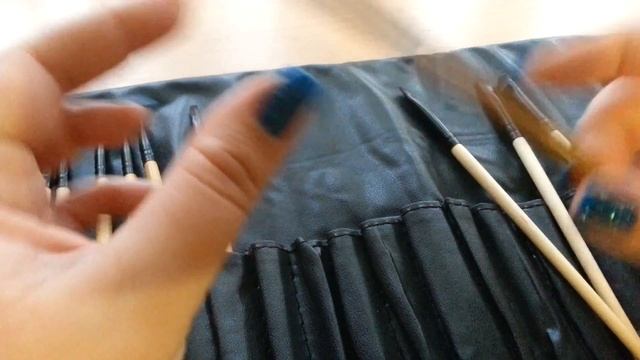 Бюджетный набор кистей с AliExpress. смотреть онлайн