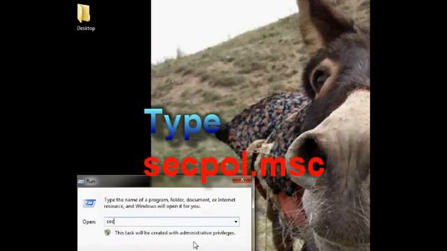 Windows 7 - Launch Local Security Policy смотреть онлайн