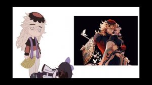 🩷|Реакция персонажей из "крд" на шипы|🩵 1/6