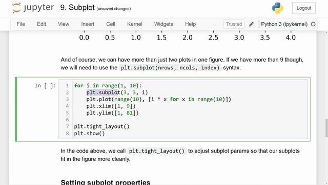 Matplotlib Tutorial #9: Subplots смотреть онлайн