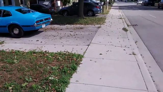 Grabber Blue-1970 Ford Maverick - '93 5.0L Cammed at idle. смотреть онлайн