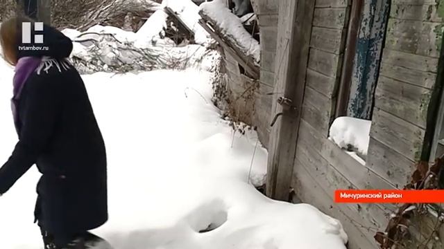 В опустевшей деревне Измайловка пенсионерка ходит за хлебом на лыжах смотреть онлайн
