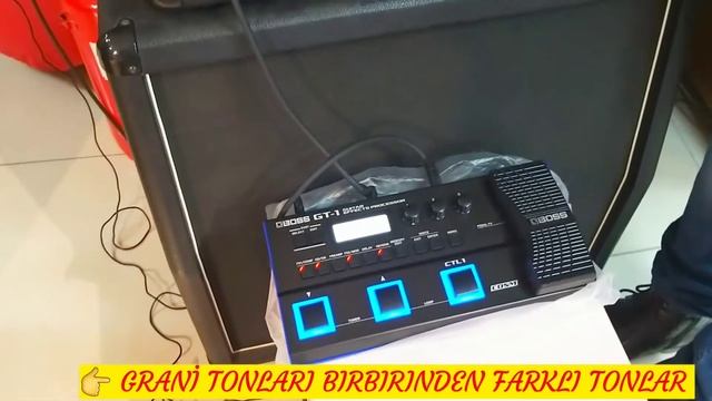 BOSS GT-1 TANITIMI VE SES YAZILIMI ATAKAN MÜZİKTE смотреть онлайн