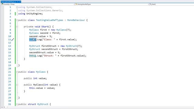 What are Value Types and Reference Types in C#_ (Class vs Struct) смотреть онлайн