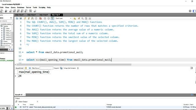 SQL Numeric Function MAX () | How to calculate Maximum in SQL | SQL MAX() Function With Group By смотреть онлайн
