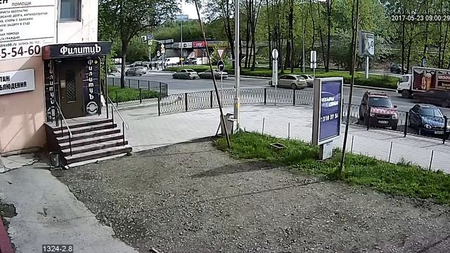 Видеокамера IP IVM-1324-2.8. H42, HI3518E, 3.6мм. Улица, день. смотреть онлайн