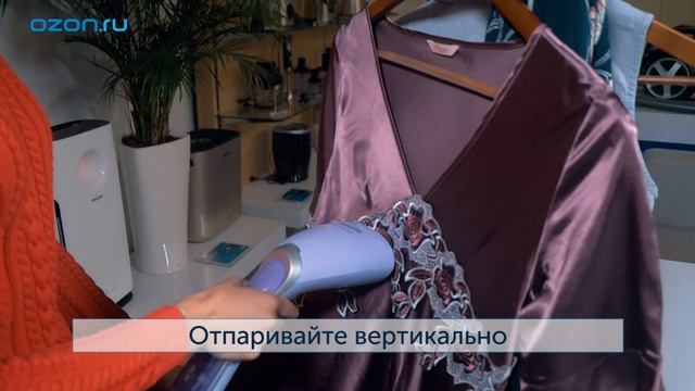 Ручной отпариватель Philips Steam&Go Plus GC360. Обзор Ozon Гида. смотреть онлайн