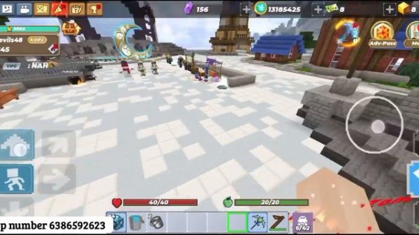 Sky Block Dup Blockman Go New Tricks 2024 Working it's Sky Block Happy Holi