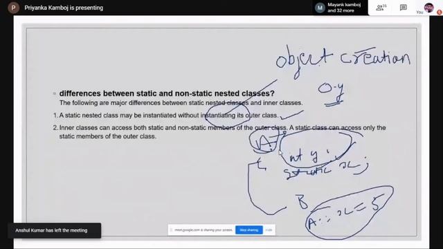 Lecture 9| Nested class and static Nested class in java #javase#javase#EIT#keyword#variablesinjava смотреть онлайн