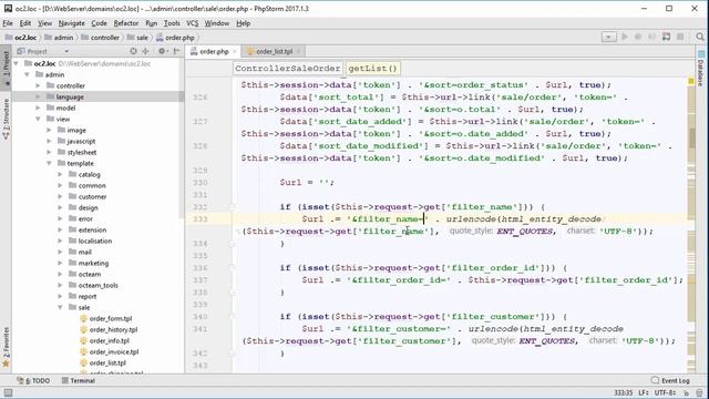 OpenCart. Модуль поиска заказа по товару. Урок 1 смотреть онлайн