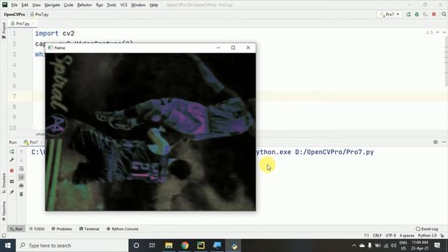 #7 - OpenCV - Working With Videos - Part 3 - Converting Colors - Python - Machine Learning смотреть онлайн