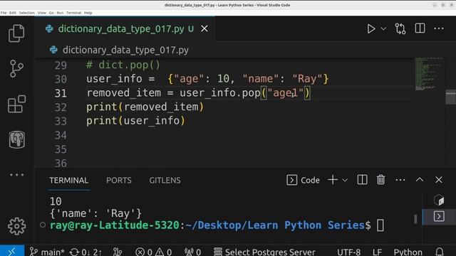Python Dictionary Methods - Learn Python Series 18 смотреть онлайн