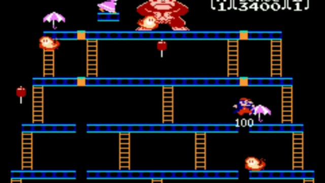 Донки Конг Прохождение (NES Rus) (Dendy) смотреть онлайн
