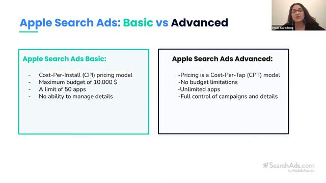 Apple Search Ads Basic vs. Apple Search Ads Advanced смотреть онлайн