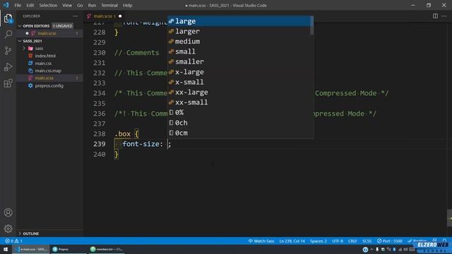 Learn SASS In Arabic 2021 - #10 - Comments And Documenting смотреть онлайн