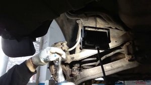 Замена задних пружин KIA CEED