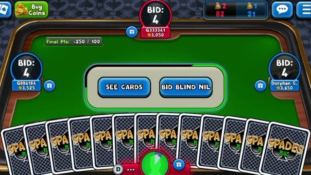 SPADES PLUS, LEARN HOW TO WIN 3 GAMES STRAIGHT!!?? смотреть онлайн