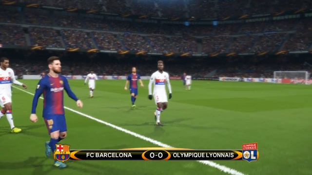 FC BACELONA VS OLYMPIQUE LYONNAIS PES 2018 | Game Play PC Android F IOS #09 смотреть онлайн