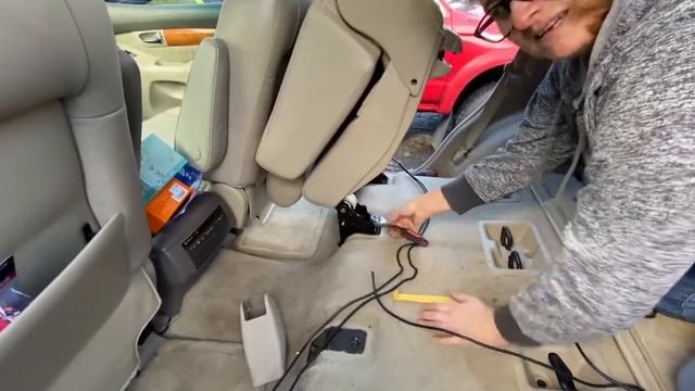 Lexus GX 470 Backseat Removal- Wires That Went?