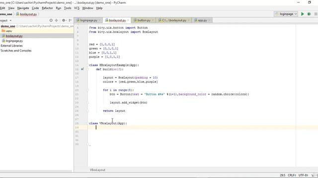 #69 Box Layout in kivy Python смотреть онлайн