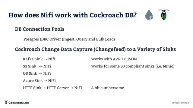 Scaling Ingestion into CockroachDB with Apache Nifi смотреть онлайн