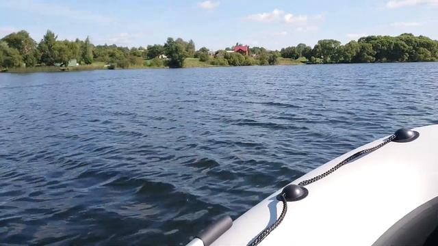 Mercury F 2.5 M 4 такта + Ривьера 3200 СК - обкатка смотреть онлайн