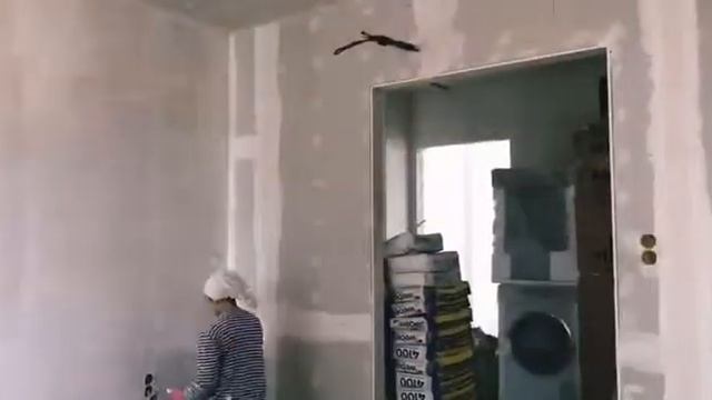 #шпатлевка стен в 1 слой смотреть онлайн