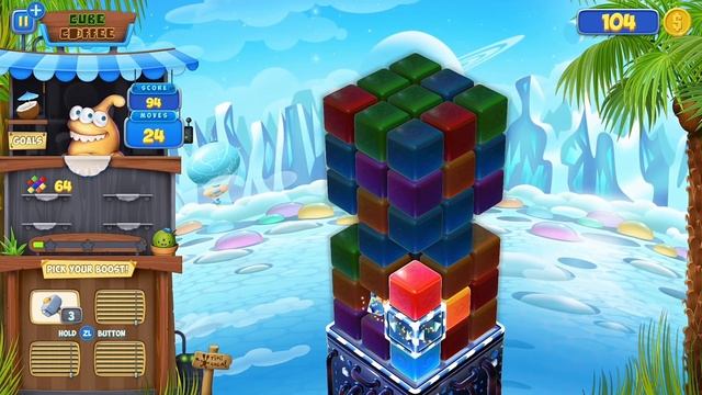 Cube Blast: Match [Switch] 3D-Puzzle mit dreiäugigen Aliens смотреть онлайн