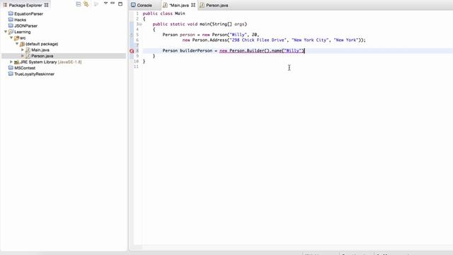 Builder Pattern смотреть онлайн