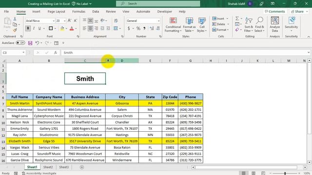 how to create a search box For Multiple Sheet in excel using conditional formatting. смотреть онлайн