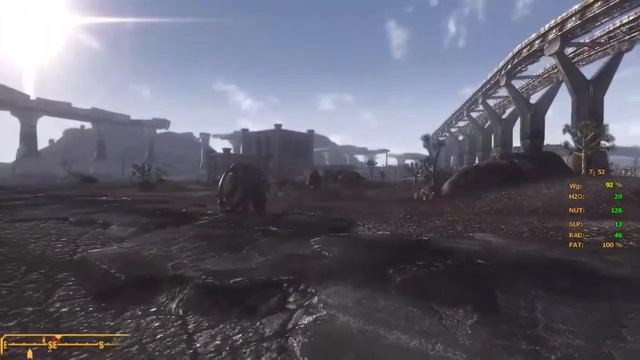 Fallout:NewVegas Raiders killed Giant Talking rat смотреть онлайн