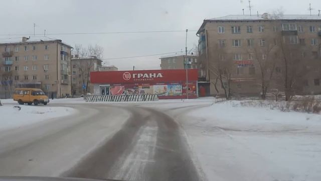 . Чита. ГРЭС-КСК - Поездка на автомобиле по столице Забайкалья смотреть онлайн