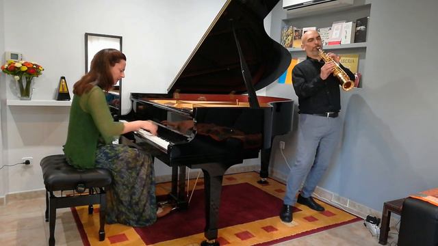 Sergey Prokofiev, flute sonata Op 94, I mov. AniMa Duo смотреть онлайн