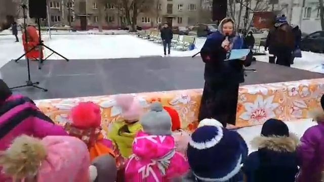 Масленица 2017 год. Щорса. Быково Раменского района. смотреть онлайн