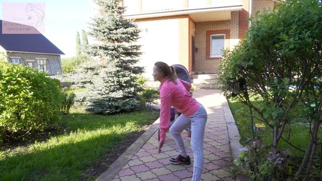 Тренировка с коляской смотреть онлайн