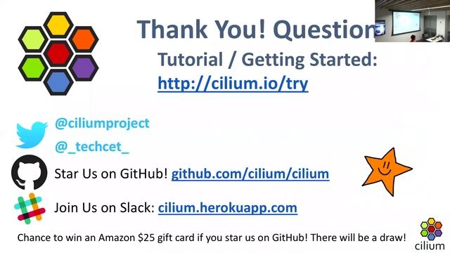 Learn about Cilium: Application-Aware Security for Microservices via BPF - Cynthia Thomas смотреть онлайн
