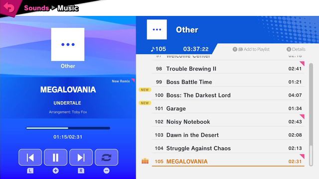 MEGALOVANIA New Remix - Super Smash Bros. Ultimate смотреть онлайн