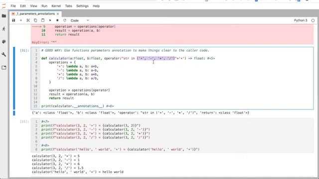 functions annotations | Ep3.1 [Python 3 Recipes] смотреть онлайн