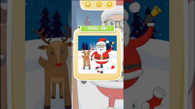 Kids Puzzles - Christmas Jigsaw Game ?☃️