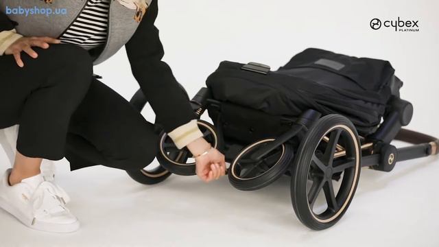 Коляска Cybex Priam Lux. Инструкция по складыванию.