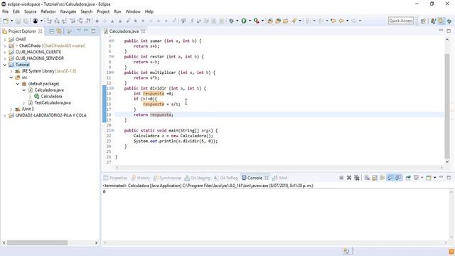 JAVA DIVIDIR POR CERO: Exception in thread "main" java.lang.ArithmeticException: / by zero смотреть онлайн