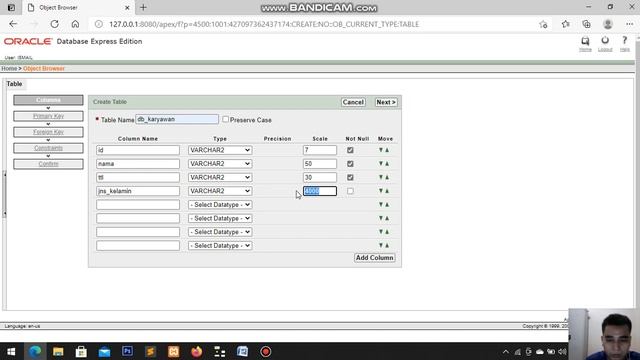 membuat database menggunakan oracle 10g смотреть онлайн