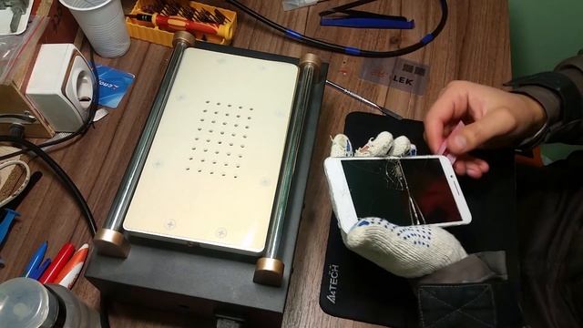 Замена тачскрина Lenovo Vibe C А2020a40 смотреть онлайн