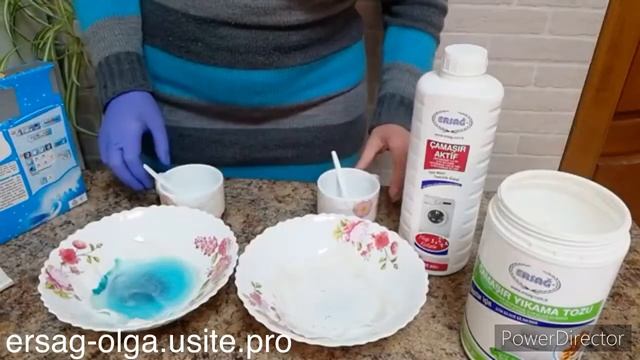 Стиральный порошок от турецкой компании ERSAG убирает пятна от зеленки смотреть онлайн