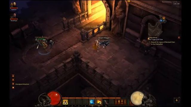 Diablo 3 Beta PATCH 13 - Co-Op gameplay with commentary (Monk & Witch Doctor) смотреть онлайн