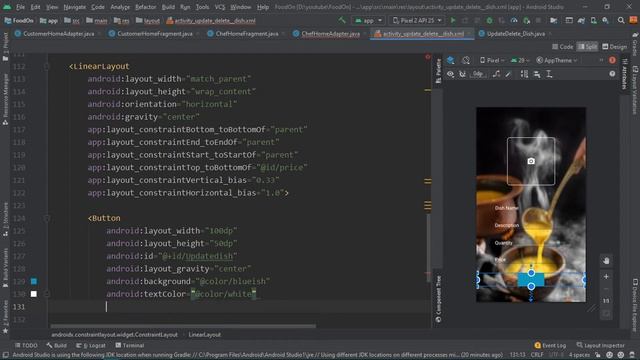 FOOD DELIVERY APP || ⚫Updating Posted Dish⚫CardView⚫RecyclerView || Android Studio|| Firebase|| Jav смотреть онлайн