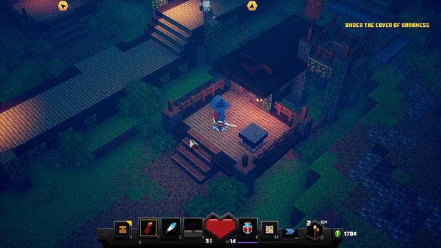 Find All Spells Under the Cover of Darkness Minecraft Dungeons смотреть онлайн